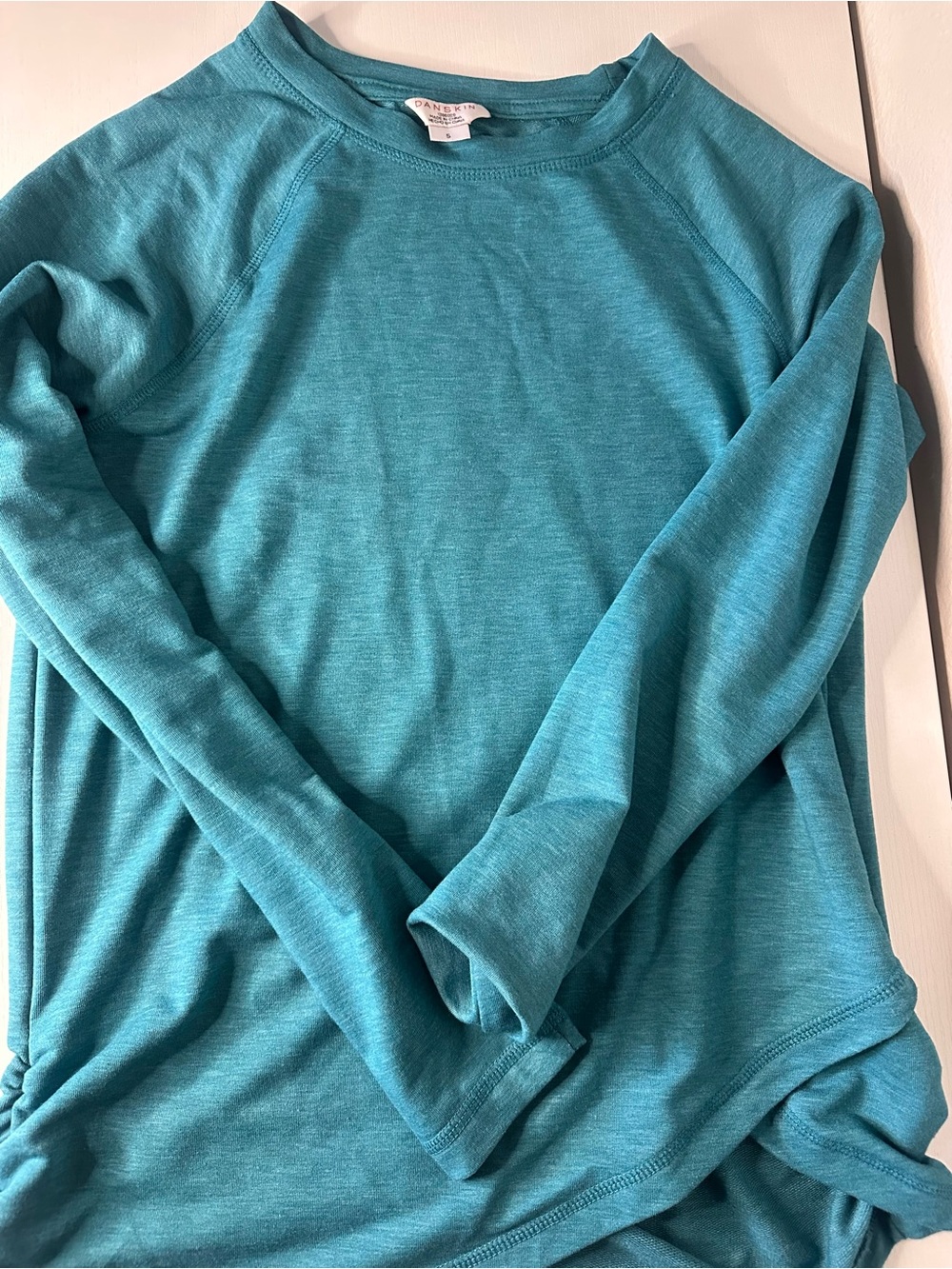 Danskin Teal Crewneck Sweater